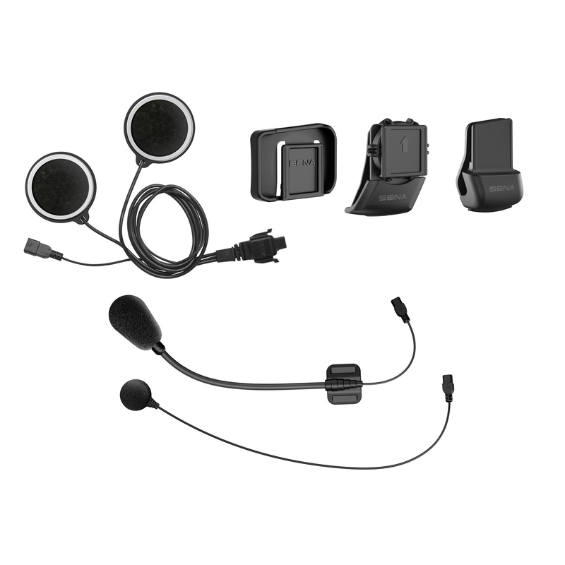 Hjelmholder med tilbehør til SENA 10C/10C PRO/10C EVO-headset