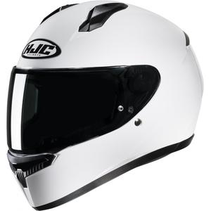 Integreret motorcykelhjelm HJC C10 Solid hvid