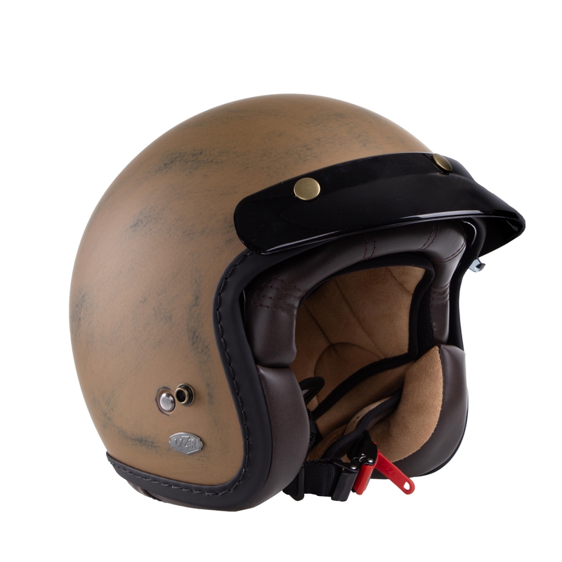 Åben motorcykelhjelm Lazer Mambo Evo Cafe Racer brun mat udsalg