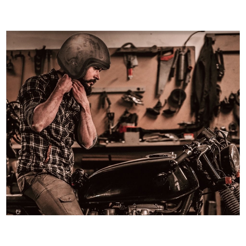 Åben motorcykelhjelm Lazer Mambo Evo Cafe Racer udsalg