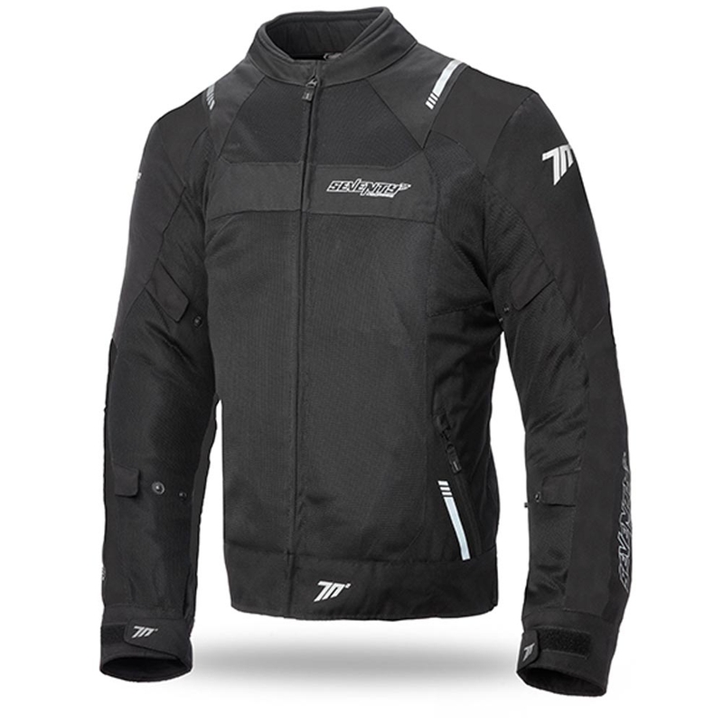Bunda na motorku SEVENTY DEGREES SD-JR52 černá výprodej