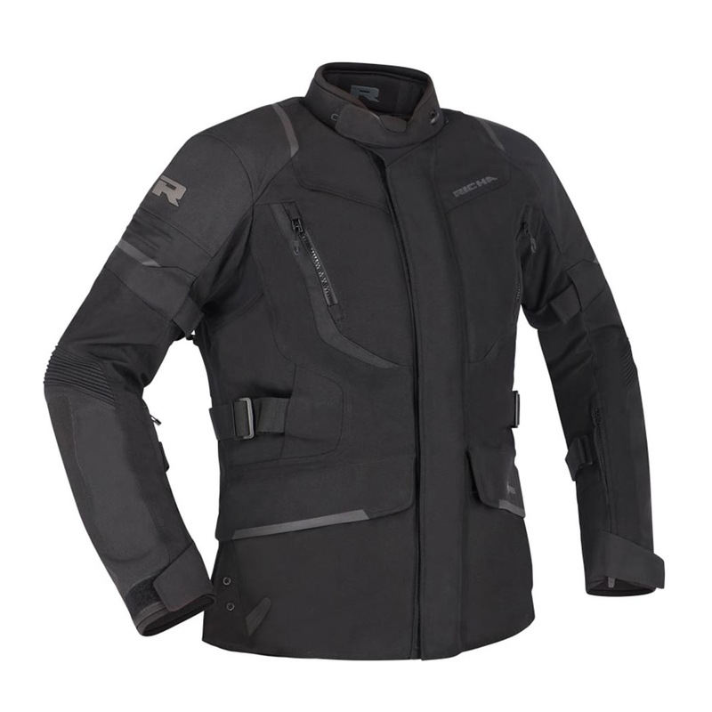 RICHA Cyclone 2 GTX motorcykeljakke til kvinder Sort udsalg