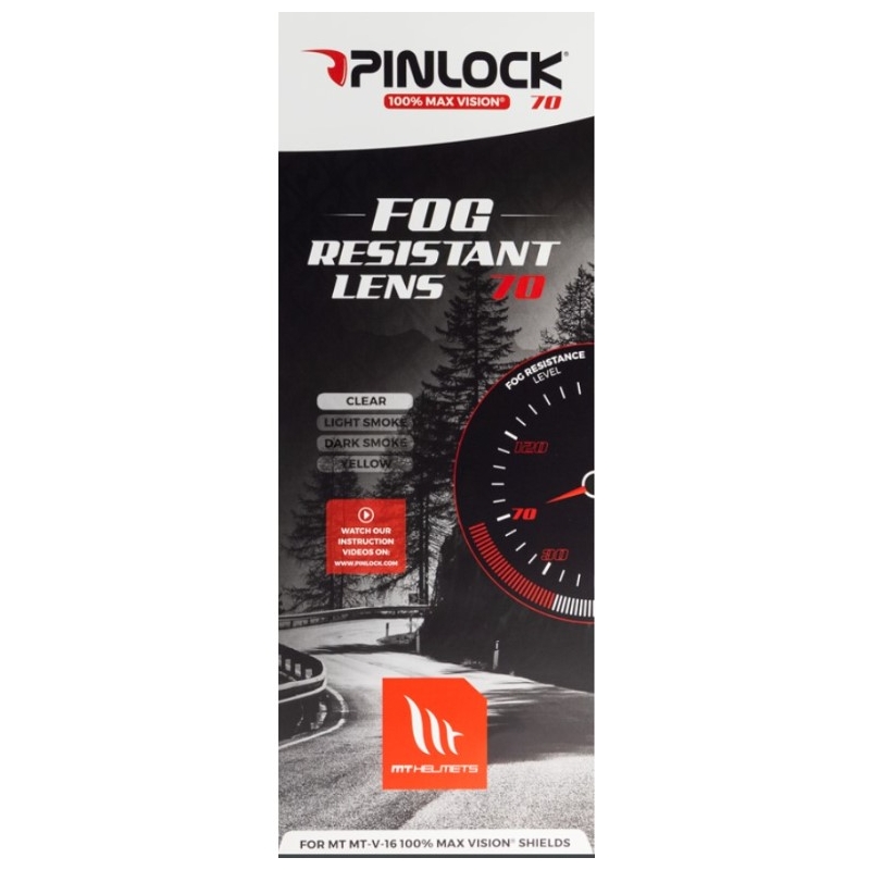 Pinlock DKS 193 til plexiglas MT-V-16 klar