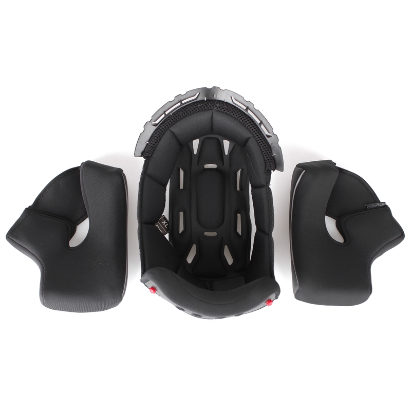 Scorpion EXO-R1 AIR EVO hjelm interiør