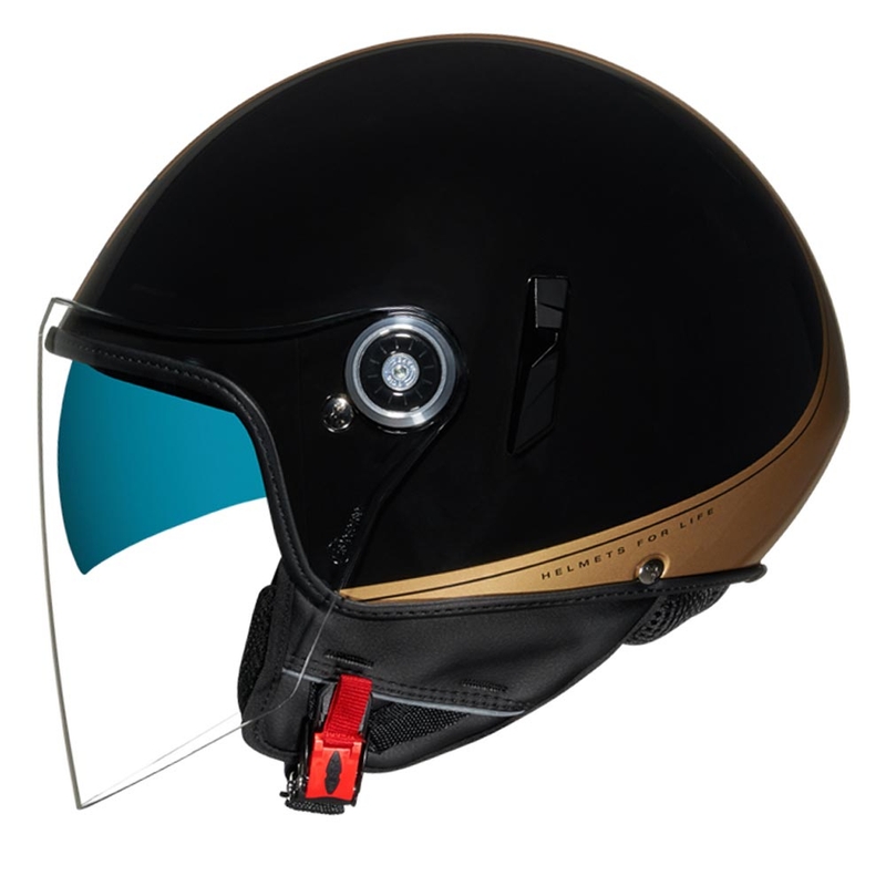 Otevřená přilba na motorku NEXX SX.60 Sienna černo-zlatá