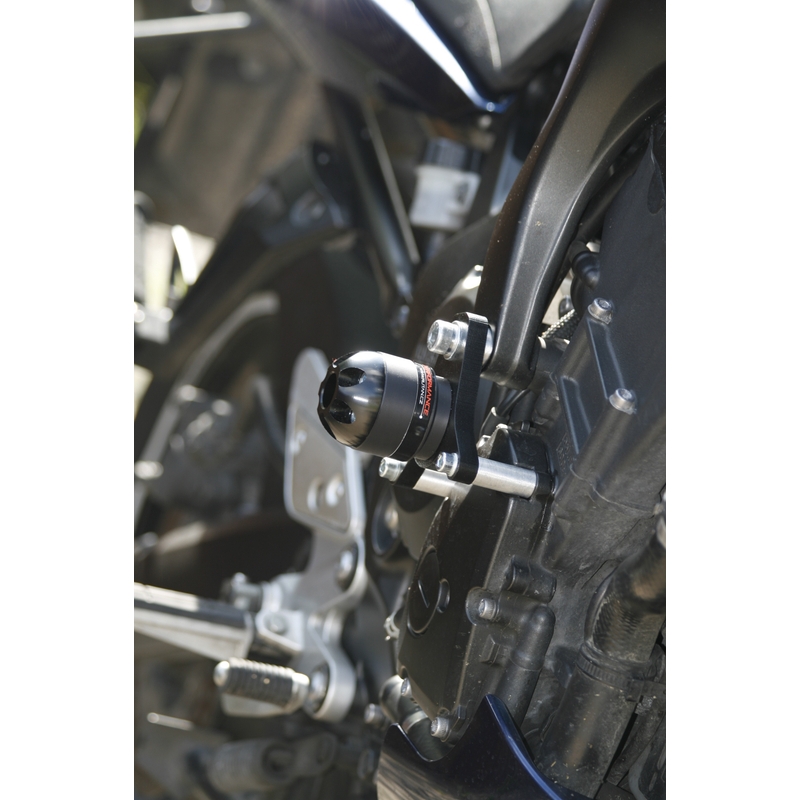 Yamaha FZ6 S2 (06-) (sort stel) Gatling