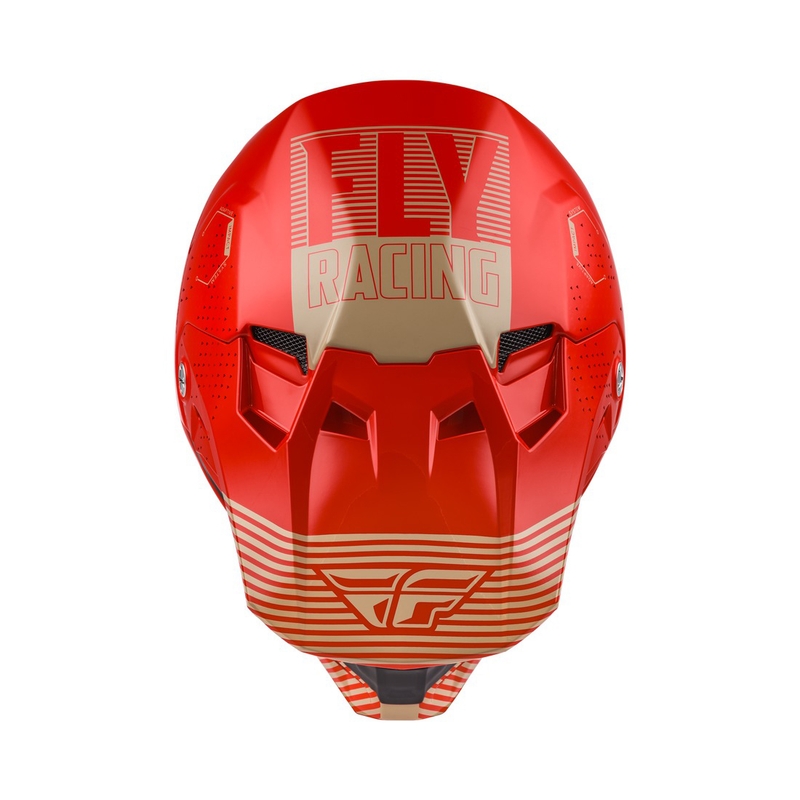 Motocrosshjelm FLY Racing Formula CC Primary red-sand