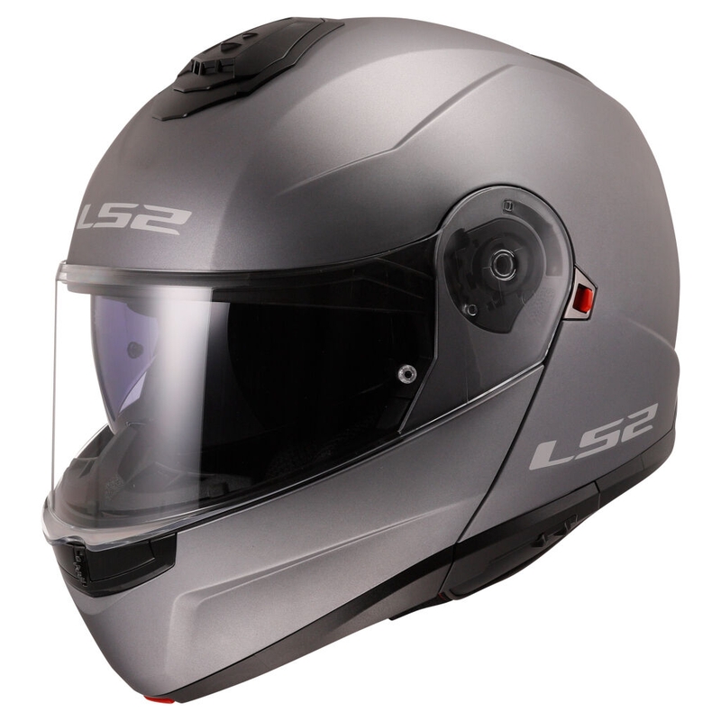 Flip-up hjelm LS2 FF908 Strobe II titanium mat