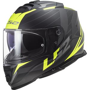 Integralhjelm LS2 FF800 Storm II Nerve sort-fluo gul