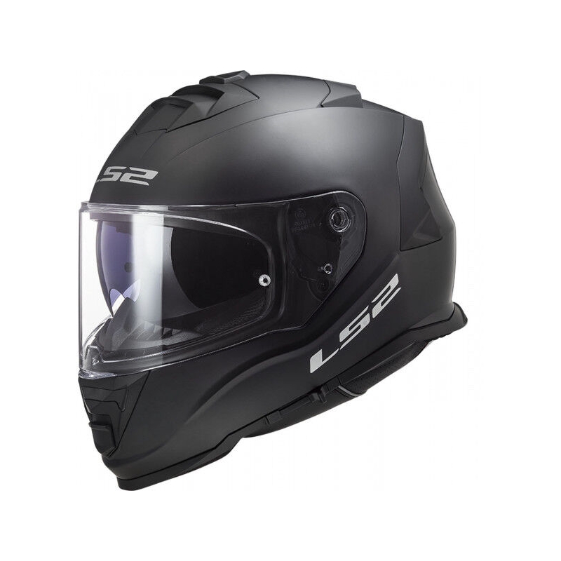 LS2 FF800 Storm II Solid Matte Black Integral motorcykelhjelm