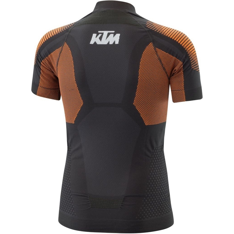 Kortærmet termotrøje KTM Performance sort-orange udsalg