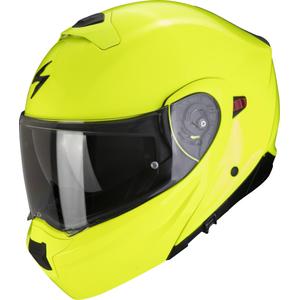Flip-up motorcykelhjelm Scorpion EXO-930 EVO Solid fluogul