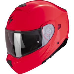 Flip-up motorcykelhjelm Scorpion EXO-930 EVO Solid fluo red