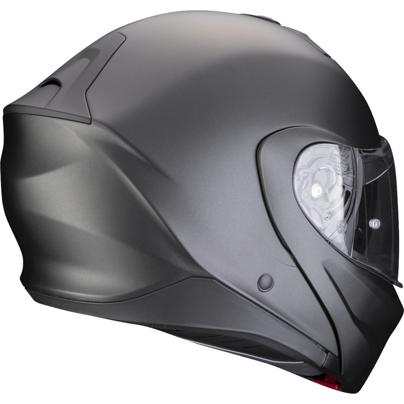 Scorpion EXO-930 EVO Solid flip-up motorcykelhjelm sort mat