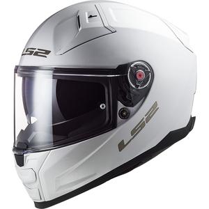 LS2 FF811 Vector II Solid White Integral motorcykelhjelm