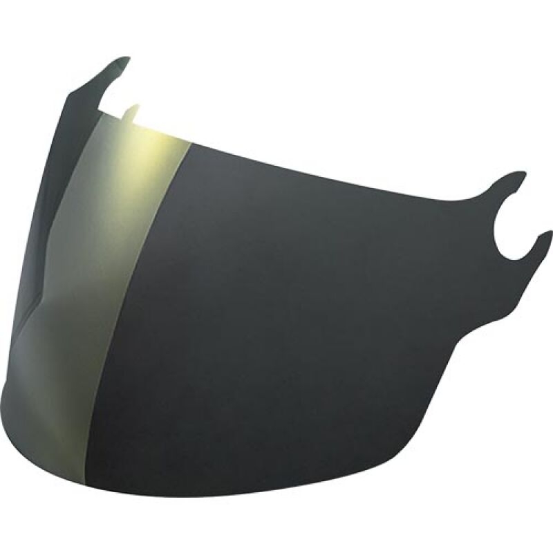 Guld iridium plexi til LS2 OF602 hjelm