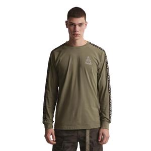 Langærmet T-shirt DAKAR DKR LG STRAP khaki