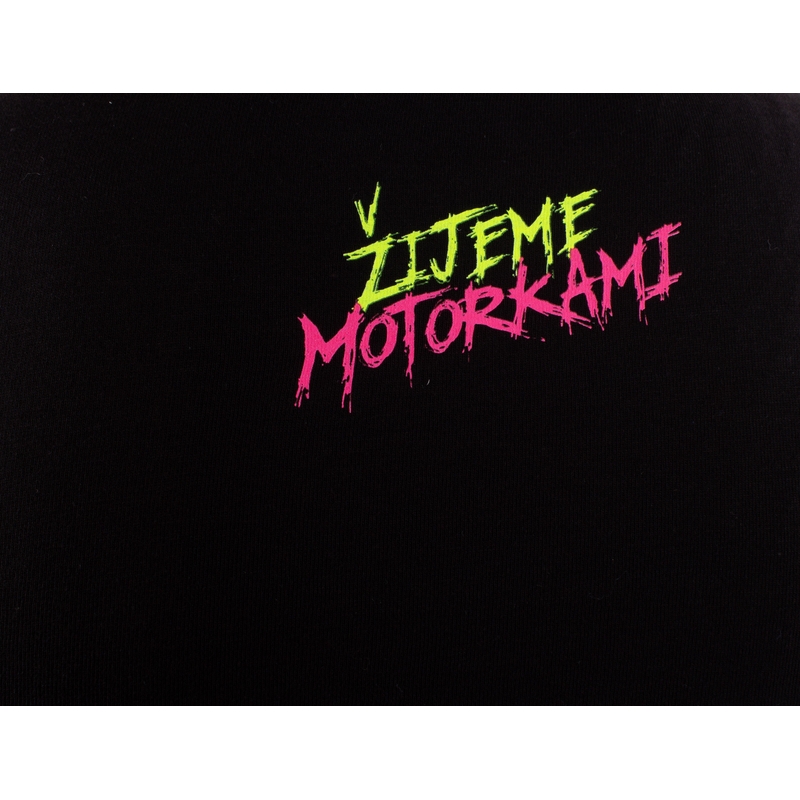 Børnepige t-shirt MotoZem - Vi lever med motorcykler