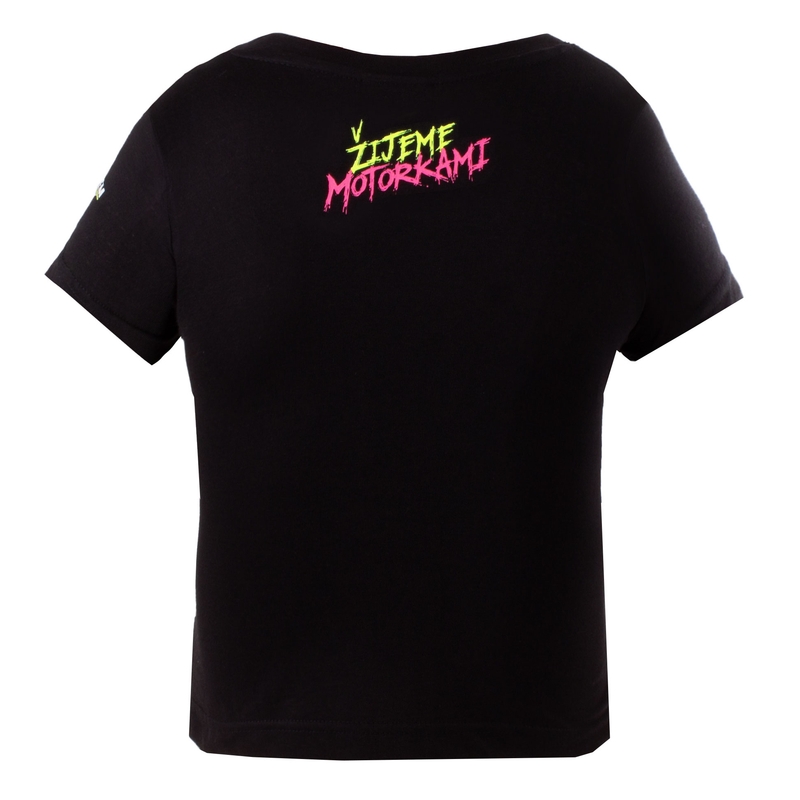 Børnepige t-shirt MotoZem - Vi lever med motorcykler