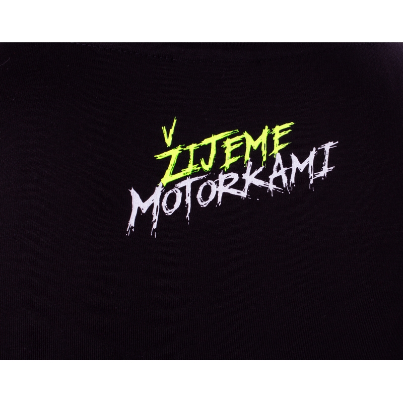 MotoZem drenge t-shirt - Vi lever med motorcykler