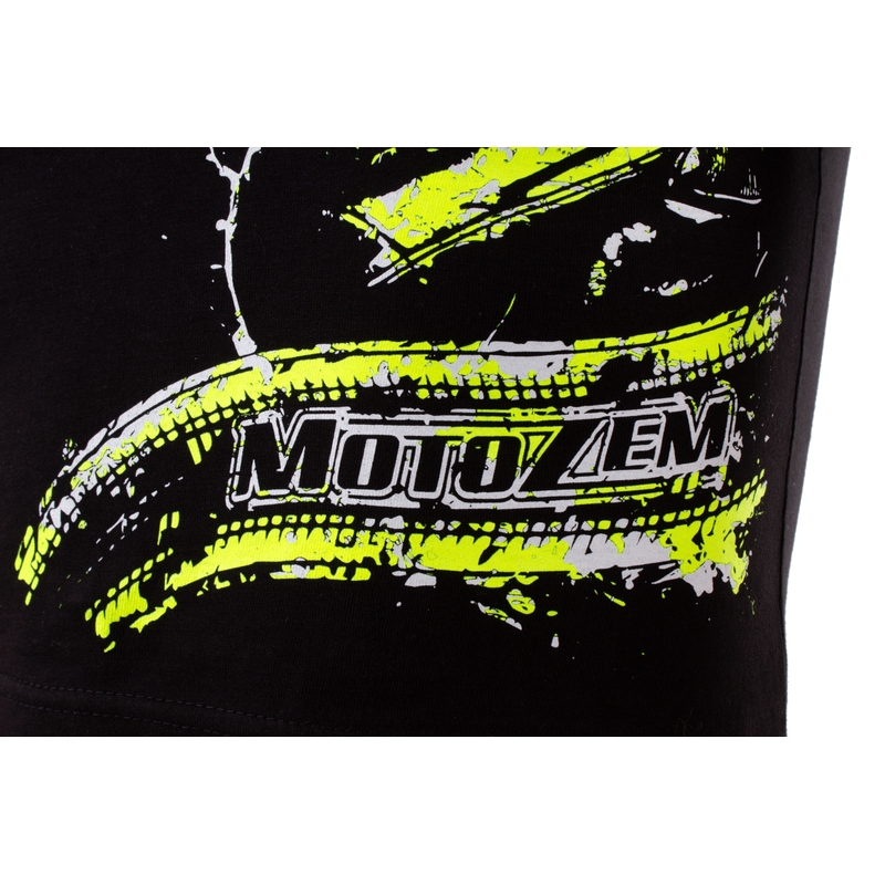 MotoZem drenge t-shirt - Vi lever med motorcykler