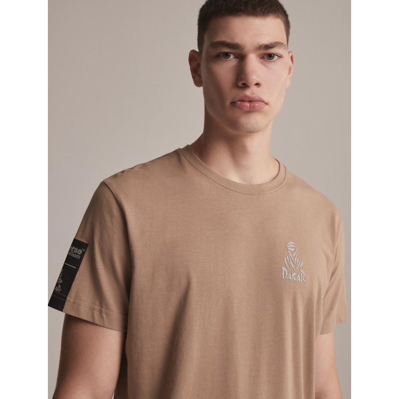 T-shirt DAKAR DKR Logo 423 brun