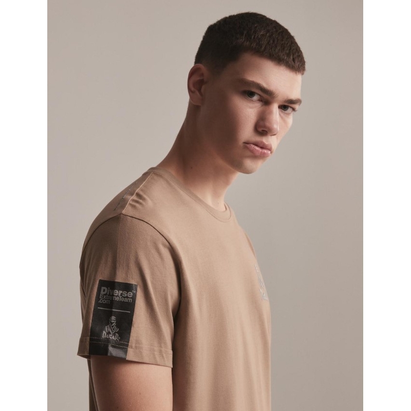 T-shirt DAKAR DKR Logo 423 brun