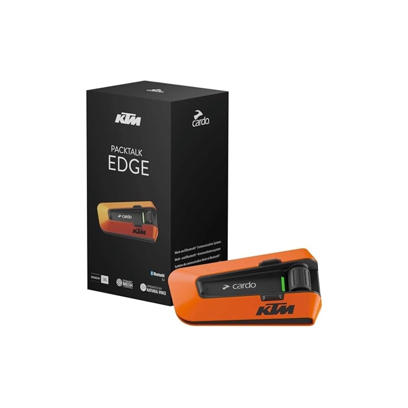 Bluetooth samtaleanlæg CARDO PACKTALK EDGE KTM solo