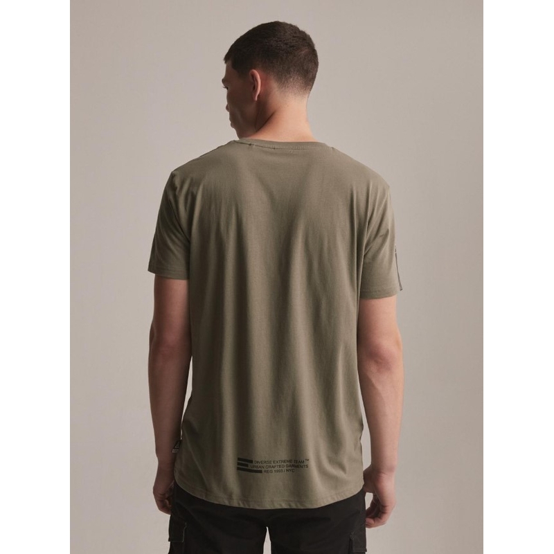 T-shirt DAKAR DKR Patch khaki