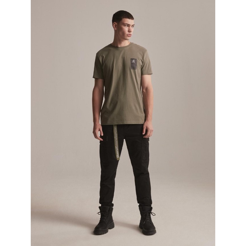 T-shirt DAKAR DKR Patch khaki