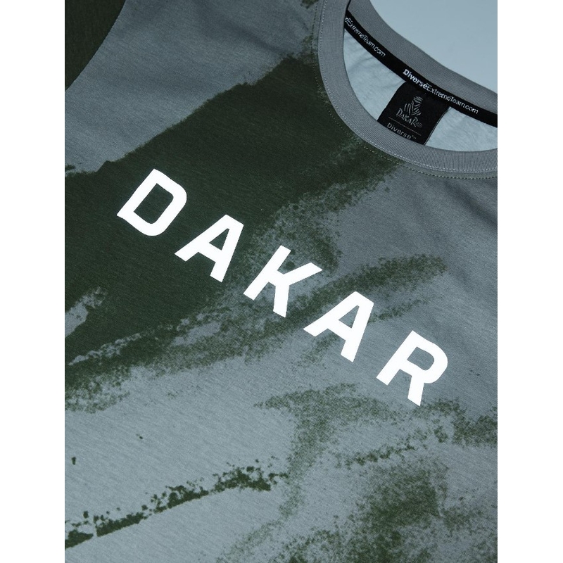 T-shirt DAKAR DKR Over grå udsalg