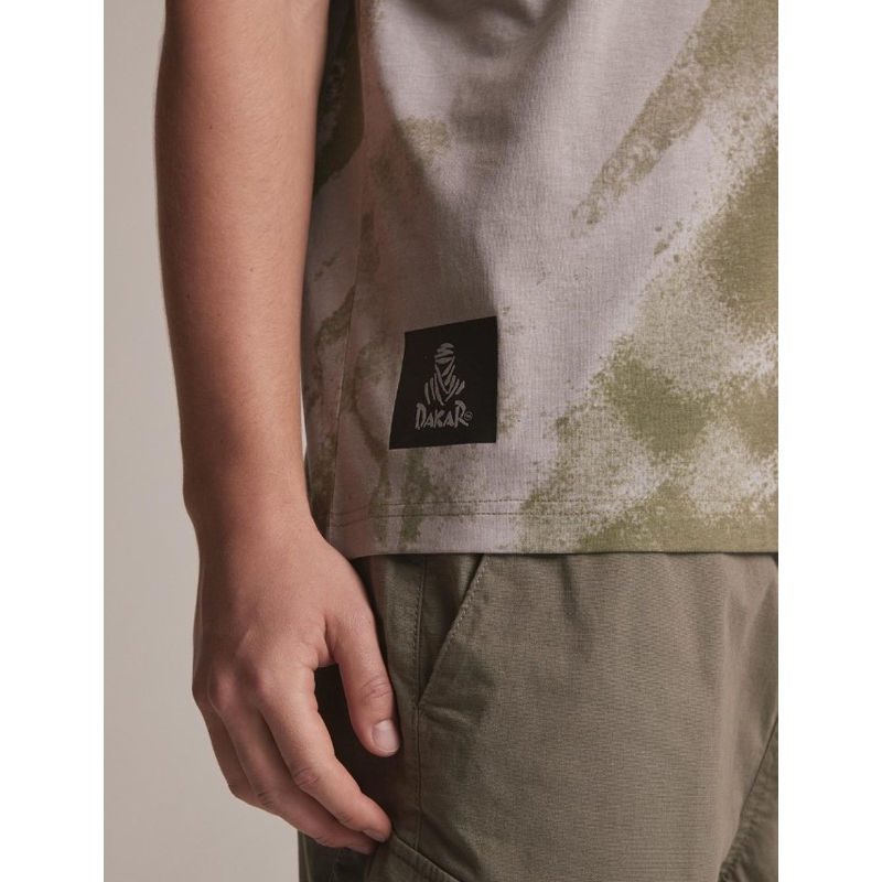 T-shirt DAKAR DKR Over grå udsalg