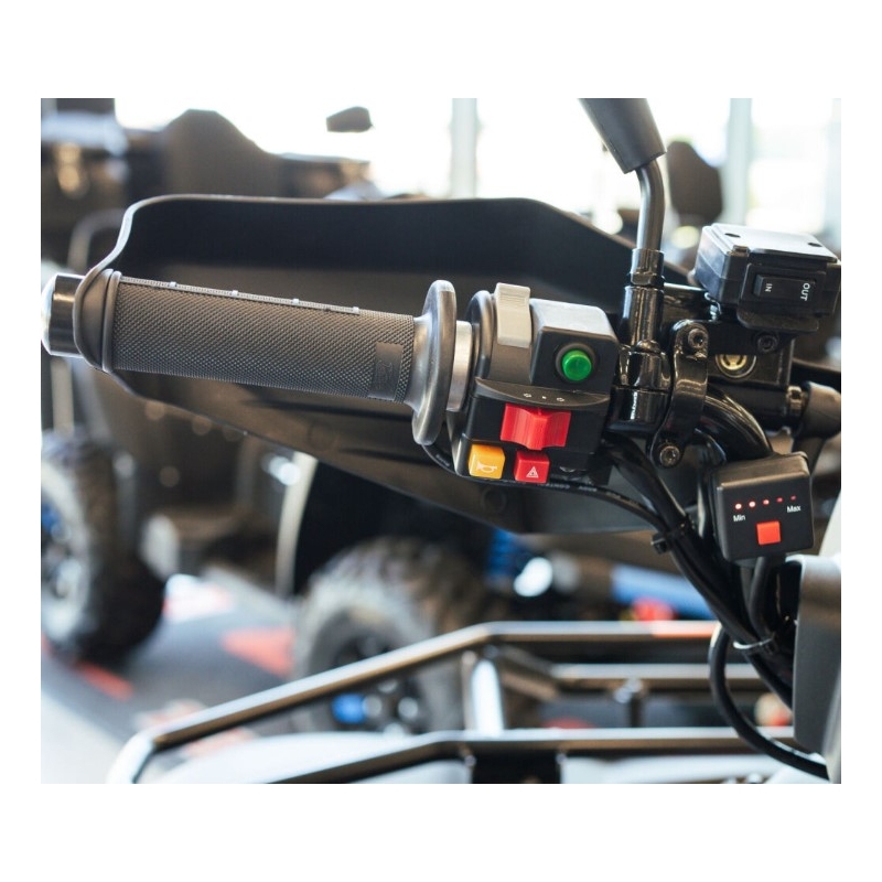 Opvarmede låsegreb SHARK LOCK-ON sort