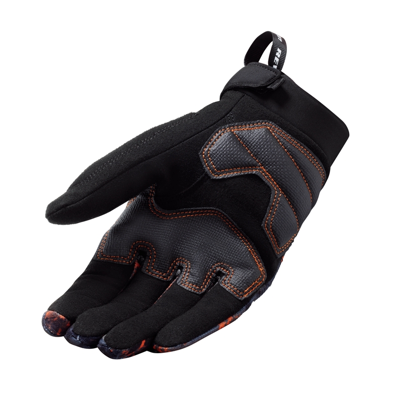 Motorcykelhandsker Revit Continent sort-orange