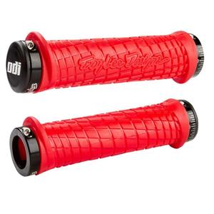 Greb ODI TROY LEE DESIGNS SIGNATURE ATV LOCK-ON rød og sort