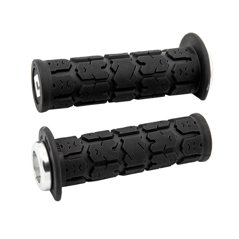 Greb ODI ROGUE ATV LOCK-ON V2.1 125mm sort-sølv