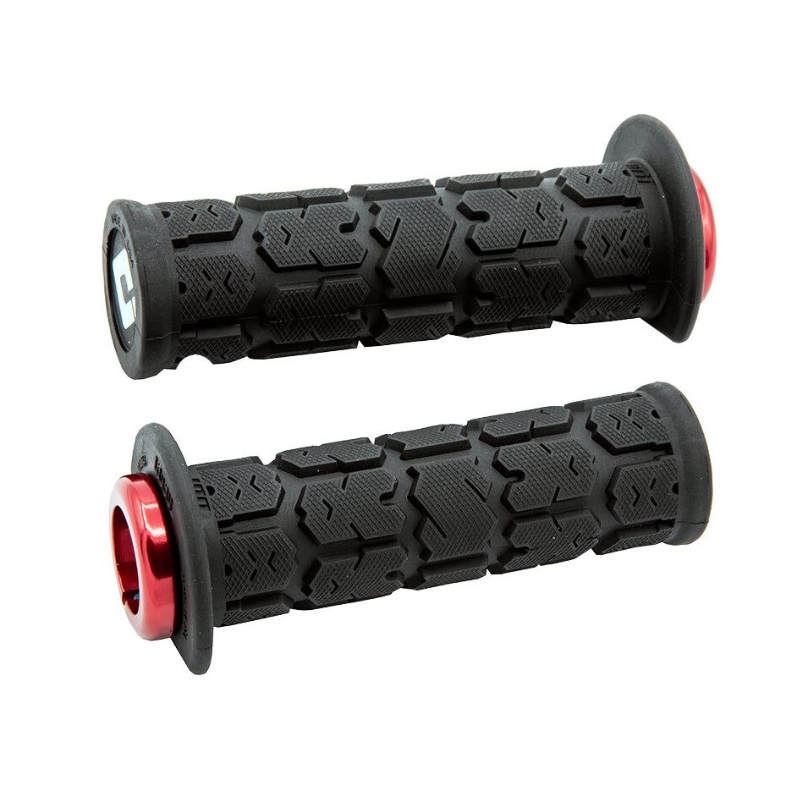 Greb ODI ROGUE ATV LOCK-ON V2.1 125mm sort-rød