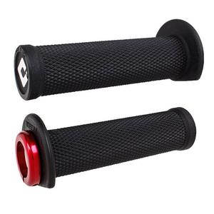 Greb ODI RUFFIAN ATV LOCK-ON V2.1 125mm sort-rød