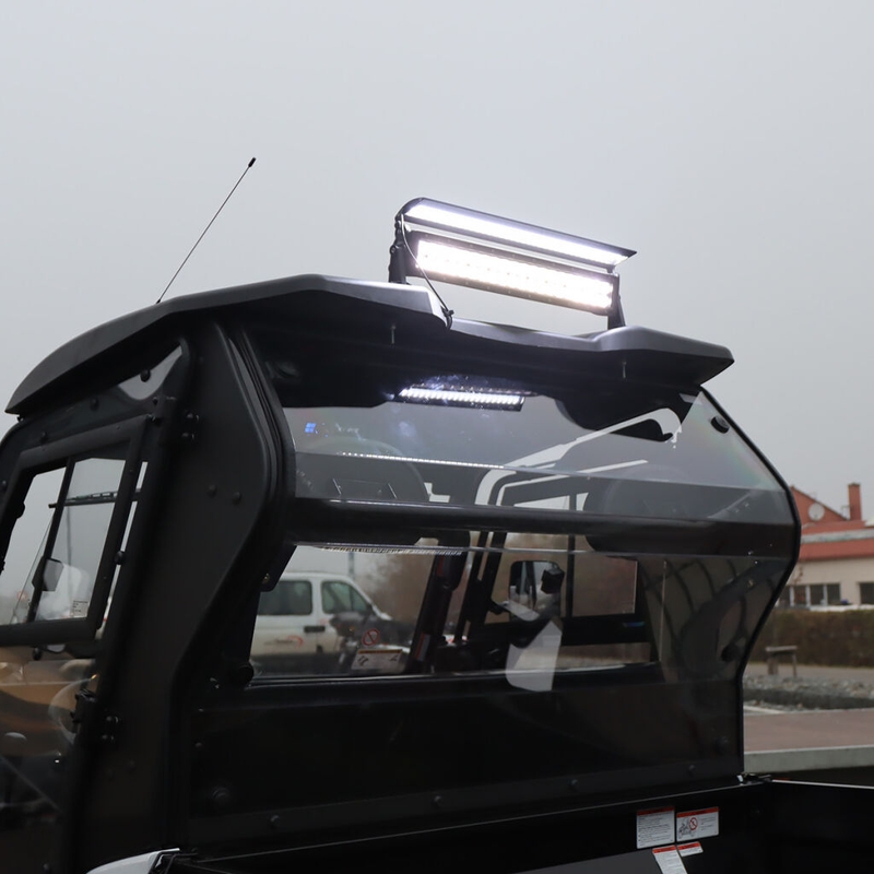 LED-lysrampe med dæksel SHARK LED LIGHT BAR 21,5", 6D MED LED-DÆKSEL, 120W
