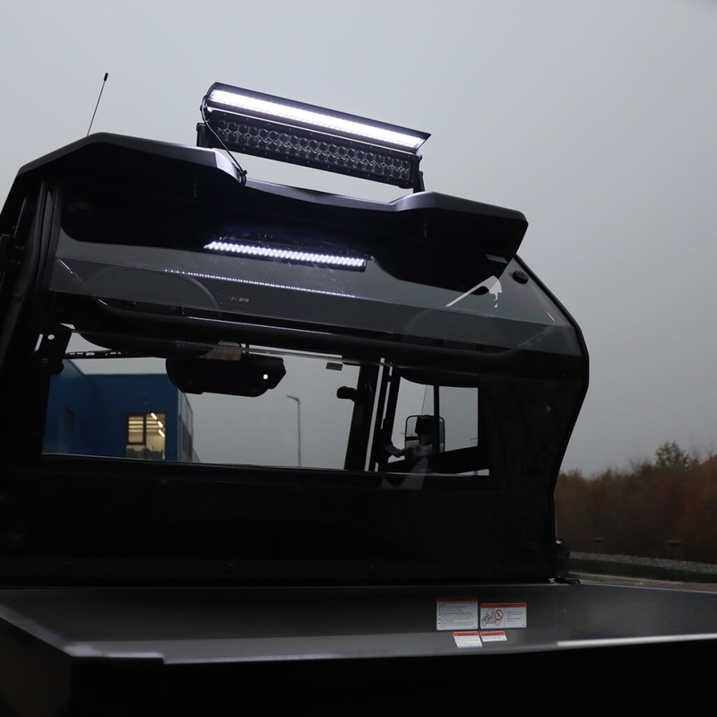 LED-lysrampe med dæksel SHARK LED LIGHT BAR 21,5", 6D MED LED-DÆKSEL, 120W