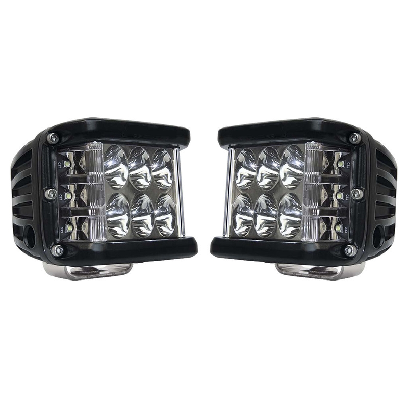 LED-lygter til quad-cykler SHARK LED SINGLE SIDE SHOOTER, CREE LED, 45W SET