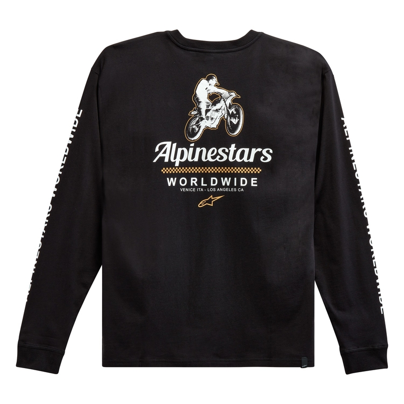 Alpinestars Authenticated Tee sort og hvid