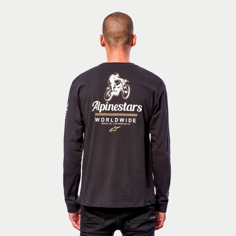 Alpinestars Authenticated Tee sort og hvid