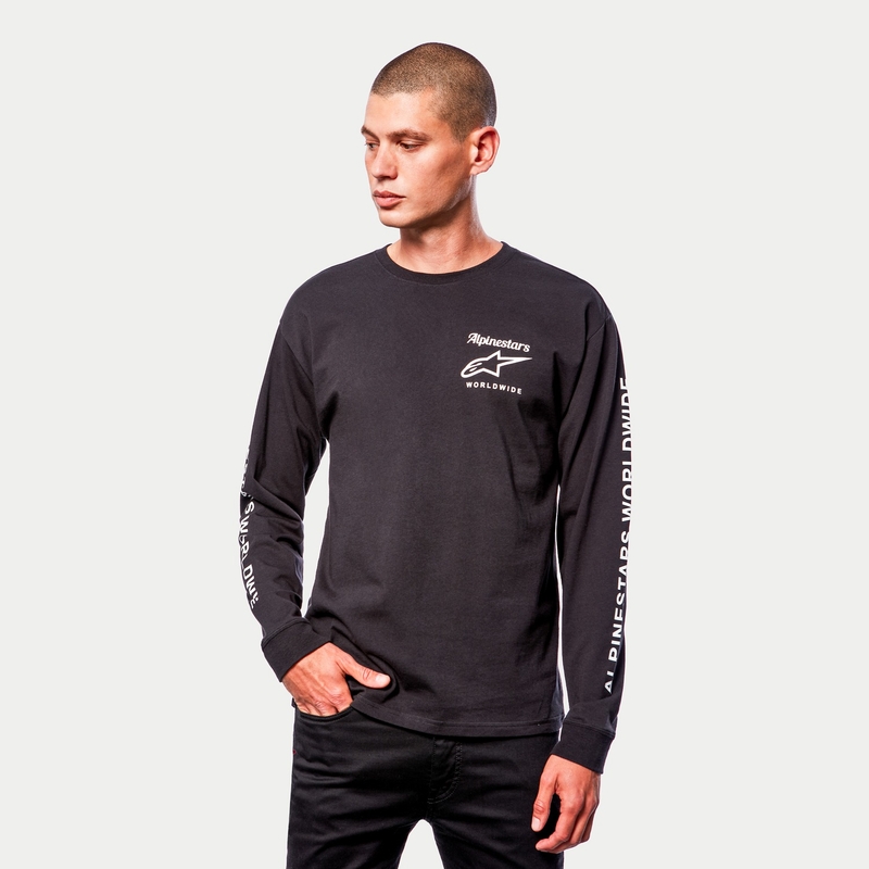 Alpinestars Authenticated Tee sort og hvid