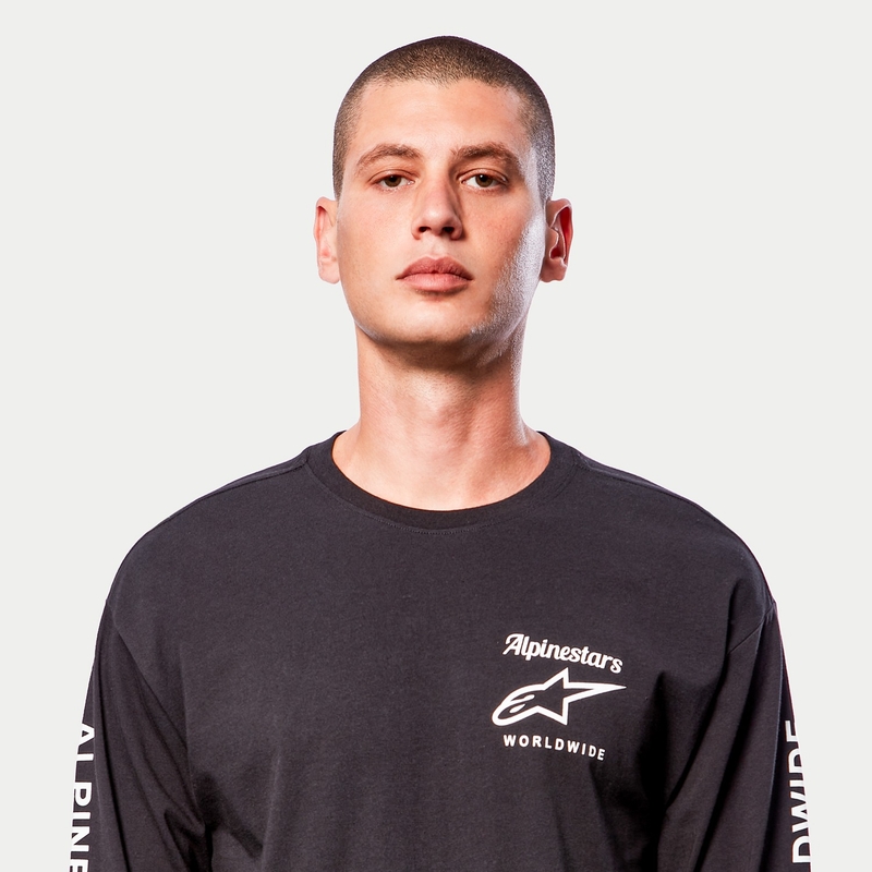 Alpinestars Authenticated Tee sort og hvid