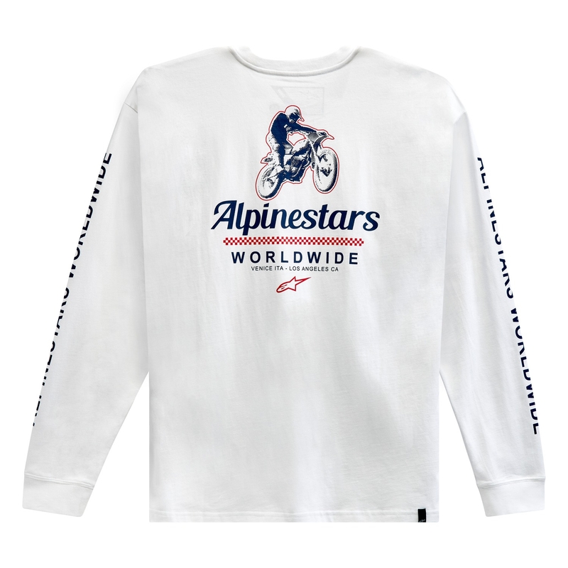Alpinestars Authenticated Tee hvid og sort