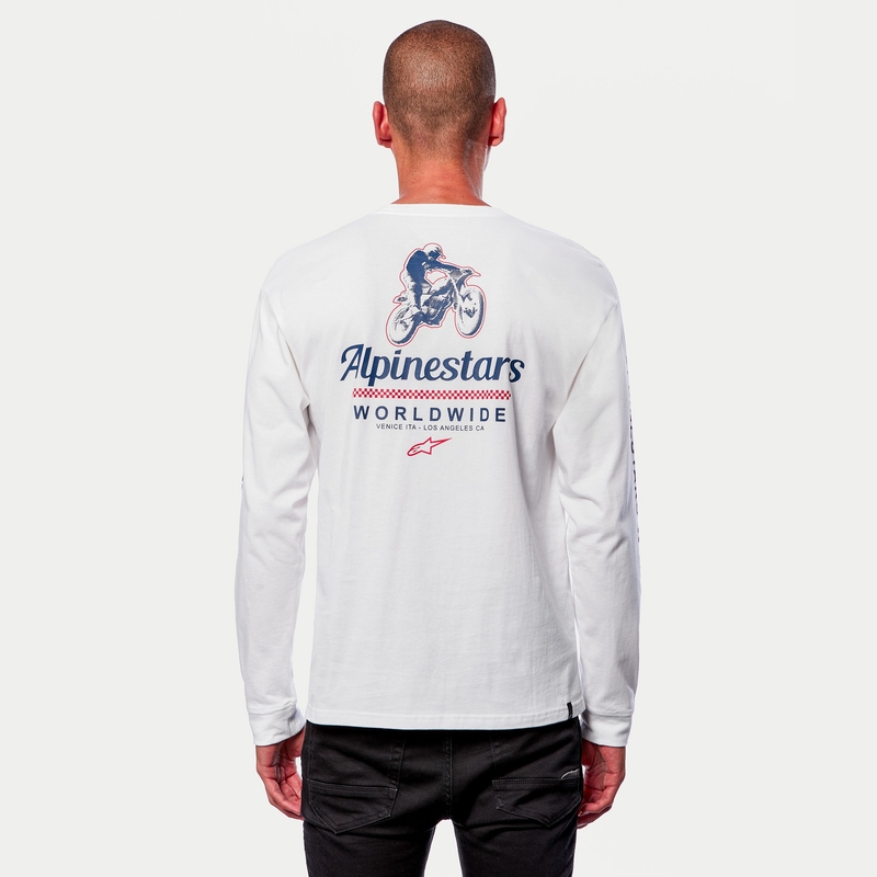 Alpinestars Authenticated Tee hvid og sort
