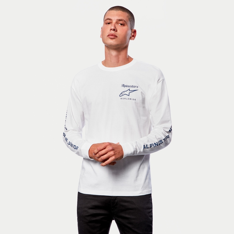 Alpinestars Authenticated Tee hvid og sort