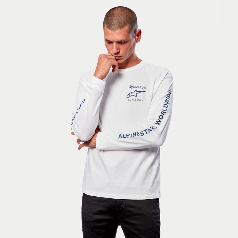 Alpinestars Authenticated Tee hvid og sort