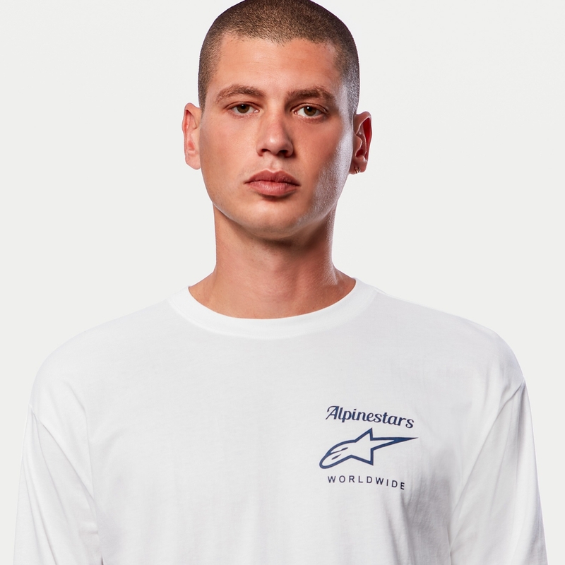 Alpinestars Authenticated Tee hvid og sort
